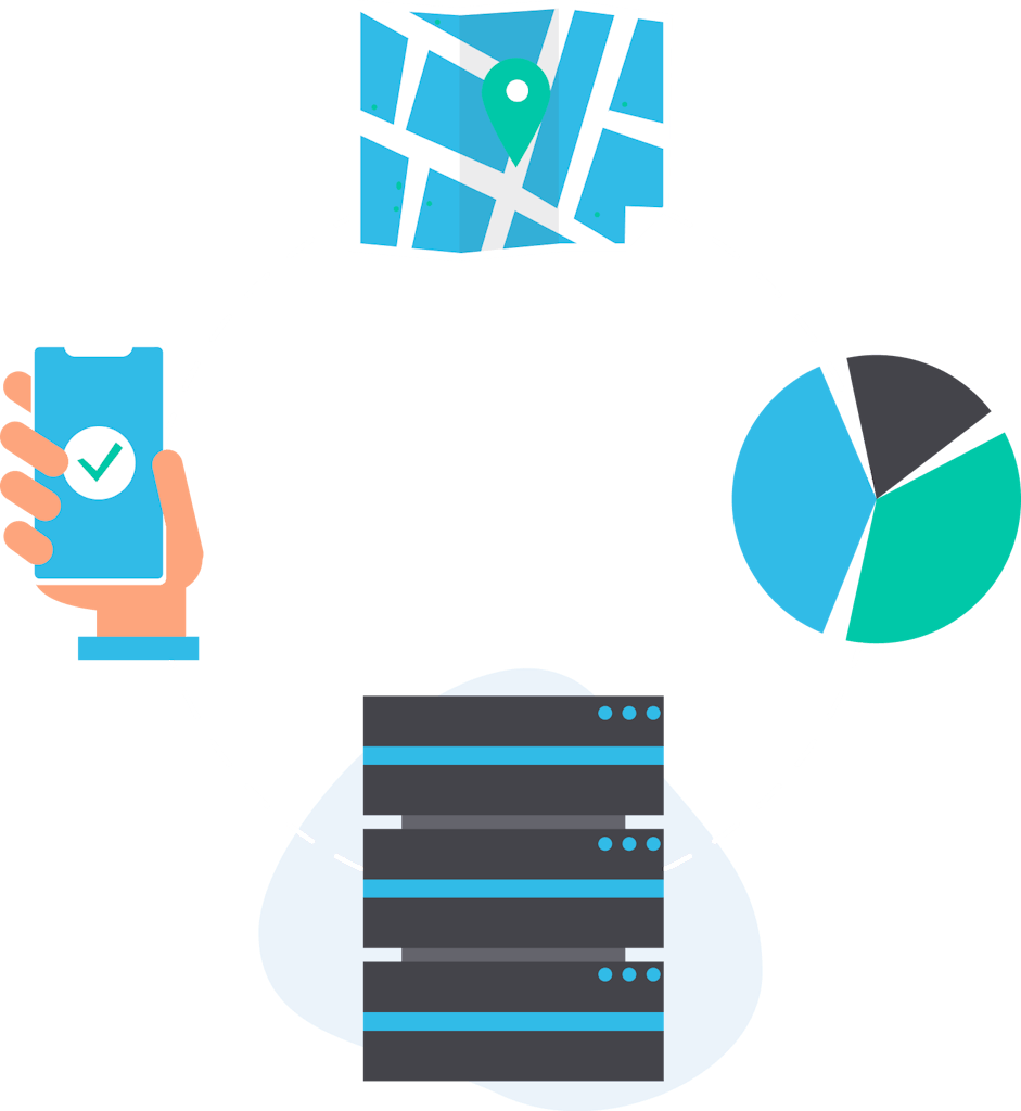 Geo-location and offline data collection