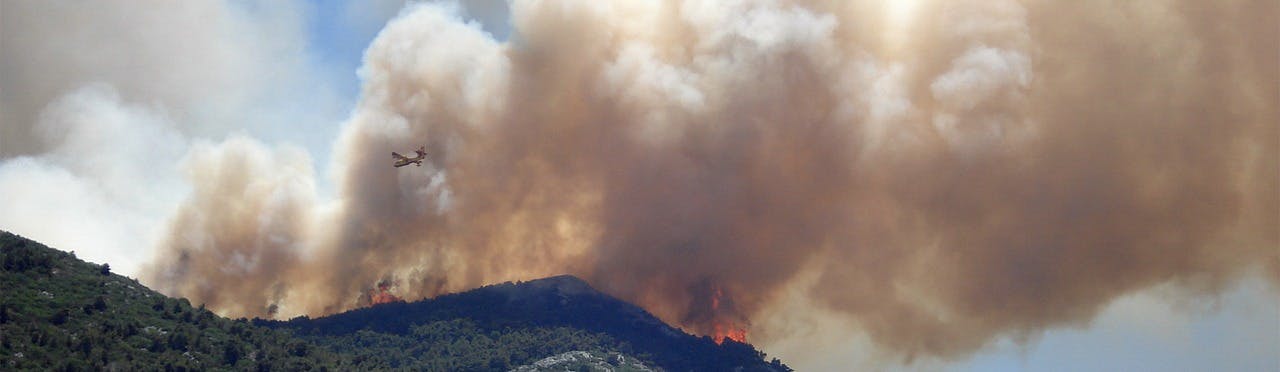 natural disaster wildfire
