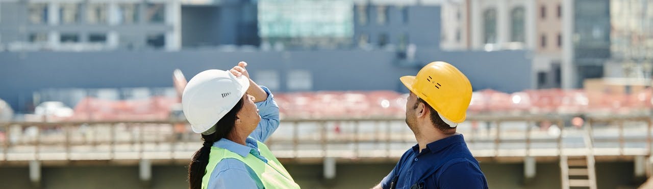 safety manager performing safety walk